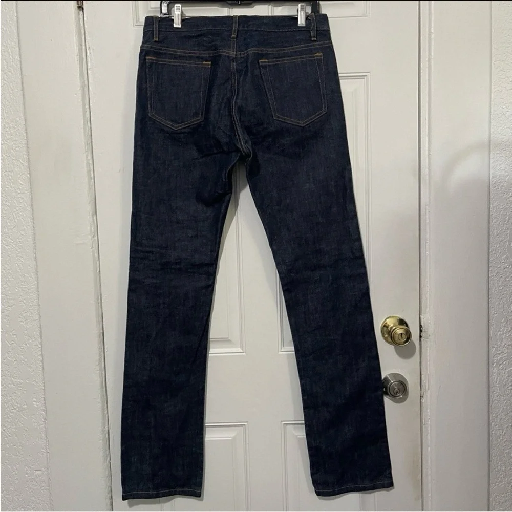 NWOT A.P.C New Cure H Dark‎ Denim Rigid Jeans Size 32X34